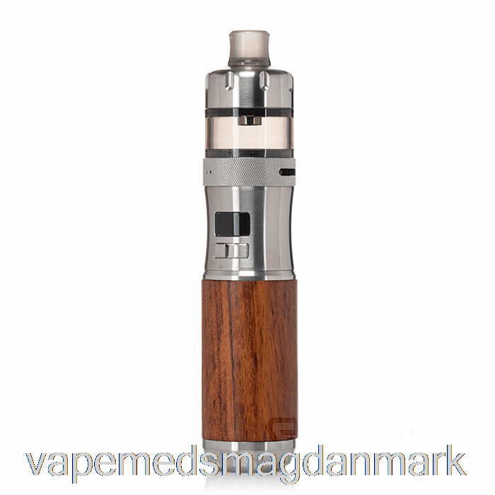 Vape Uden Nikotin Bp Mods X Dovpo Lyssværd Pod Mod Kit - Model.l Rustfrit Stål - Bubinga